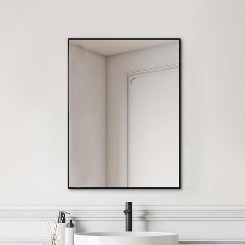 Self Adhesive Acrylic Mirror Sheet, Flexible Mirror Tiles Self Adhesive Wall Mirror Stickers Frameless Mirror Bathroom Mirror Wall Shatterproof Mirror Stickers for Walls Bathroom (11.8x7.9 Inches) in Saudi Arabia