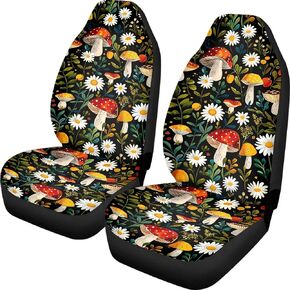 Hunting Deer Flag Print Car Seat Covers Front Seats for Men,Camo Bucket Seats Protector,Decorative Auto Interior Accessories in Saudi Arabia