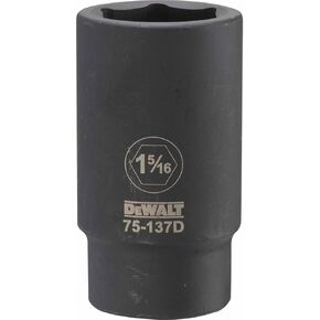 DEWALT DWMT75137OSP 3/4 بوصة مقبس الصدمات العميق للمحرك 1-5/16 بوصة SAE