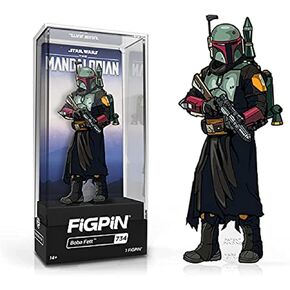 FiGPiN Star Wars The Mandalorian - Boba Fett #734, Enamel Pin, Collectible Pin