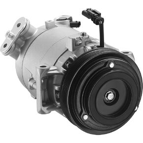 A/C Compressor with Clutch 67222 Compatible with Chevrolet & Buick & GMC, Equinox 2016-2017, Impala 2014-2015, Malibu 2013-2016, Terrain 2015-2017, Regal 2014-2017