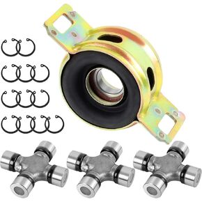 372300K040 محمل دعم مركز عمود المحرك ومجموعة مفاصل U 5-213X متوافقة مع Toyota Tacoma 2005-2015 2WD 4WD مجموعة محامل شماعات U-Joint الخلفية in Kuwait