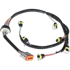 labwork Fuel Injector Wiring Harness 2225917 222-5917 Replacement for Caterpillar C7 Engine Excavator Fuel Injector Wiring Harness Assembly Spare Parts
