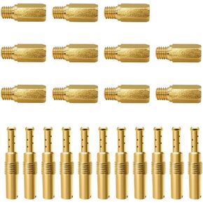 Strongthium 22Pcs Carburetor Jet Kit for Keihin Nibbi FCR FCR-MX PE PJ PWK PWM 99101-357 150#~180# N424-21