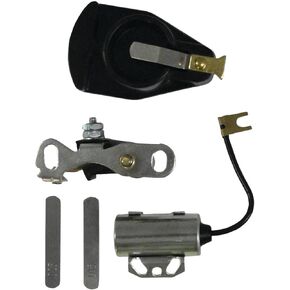 Complete Tractor Ignition kit 1100-5103 Compatible with/Replacement for Ford/Holland 2000 Series 4 Cyl 62-64, 4000 Series 4 Cyl 62-64, 501, 501 Series 4 Cyl, 600 500568, 86588849, 86588850