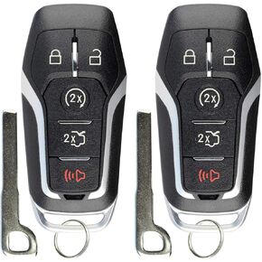 Keyless Entry Remote for Ford Lincoln Prox M3N-A2C31243300 902mhz (Pack of 2)