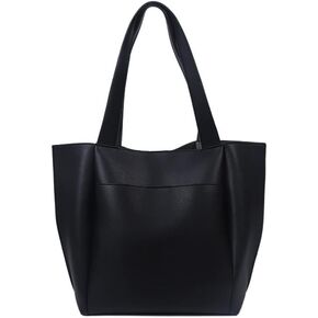Wivmypog Tote Bag for Women Oversize Top Handle Shoulder Bag Faux Leather Weekender Shopper Handbag Large Commuter Bag