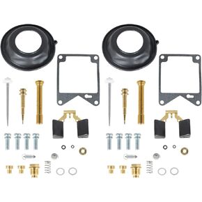labwork Carburetor Repair Kit Diaphragm Float Replacement for Yamaha Virago 750 XV750 1981-1983