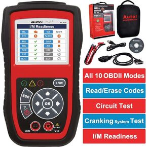 Autel AutoLink AL439 OBD2/EOBD Code Reader and Electrical Testing Tool, Better AL329 OBD2 Scanner, Full OBDII 10 Modes, OBDII & CAN Diagnostic Tool, Circuit Test, Start Systems Test, Ready Test