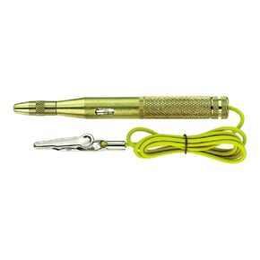 Stahlwille 77380001 12905 Car Circuit Tester, Professional Grade, 6-24V, Pointed Probe, Alligator Clip, Pack of 10, Made in Germany