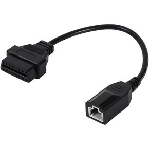 3 Pin to 16 Pin OBD2 Cable, Diagnostic Adapter Cable Scanner Reader Extension Cable