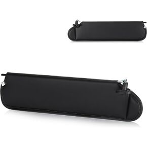 واقي من الشمس من جانب الراكب الأيمن بدون ضوء مناسب لسيارة Jeep Wrangler TJ 1997 1998 1999 2000 2001 2002، أسود in Kuwait