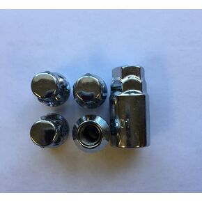 Open End 12 X 1.5 Chrome Plated Wheel Lock
