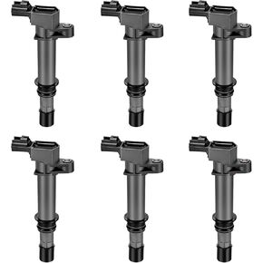 BDFHYK Ignition Coil Pack UF270 and Iridium Spark Plug 4503 Compatible with 2000 2001 2002 2003 2004 2005 2006 2007 2007 Dodge Durango Ram 1500 Dakota Jeep Grand Cherokee 4.7L V8 5C1114 UF297 Set of 8