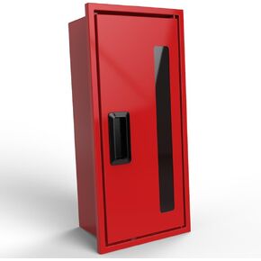 Fire Extinguisher Box Large Size 22 inch Height | Fire Extinguisher Storage | Fire Extinguisher Cabinet Weaterproof | Fire Extinguisher Wall Mounted Box | Visible Fire Safety Cabinet/Storage
