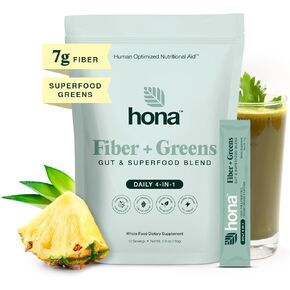 Gut & Superfood Blend, Greens Powder with Prebiotics, Probiotics, Fiber & Natural Caffeine, Gluten Free, Sugar Free, Dairy Free, Vegan, Non GMO Greens Superfood Powder, 30 Srvgs in Saudi Arabia
