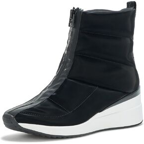 DKNY Women's Parla Zip Up Wedge Sneaker
