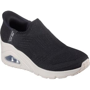 Skechers Women's Uno Wedge-Kickin' Knit Hands Free Slip-ins Sneaker