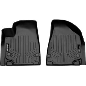 SMARTLINER Custom Fit All Weather Black 1st Row Floor Mat Liner Set Compatible with 2021-2024 Chrysler Pacifica & Pacifica Hybrid (Only Fits Limited & Pinnacle Models)