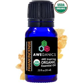 Pure Cedarwood Oil USDA Organic Essential Oils, Premium 100% Pure Natural Therapeutic-Grade, Best Aromatherapy Scented-Oils for Diffuser, Home, Office, Personal Use - 10 ML - MSRP $14.99