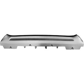 2016-2019 Volvo Xc90 Front Lower Bumper Cover Shield; Prime Silver Finish; Made Of Pp Plastic Partslink VO1087100