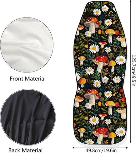Hunting Deer Flag Print Car Seat Covers Front Seats for Men,Camo Bucket Seats Protector,Decorative Auto Interior Accessories in Kuwait
