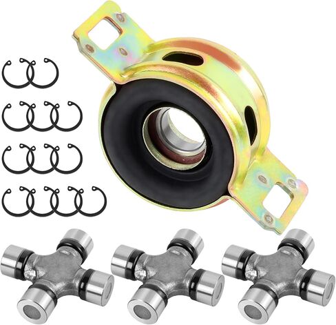 372300K040 محمل دعم مركز عمود المحرك ومجموعة مفاصل U 5-213X متوافقة مع Toyota Tacoma 2005-2015 2WD 4WD مجموعة محامل شماعات U-Joint الخلفية in Kuwait