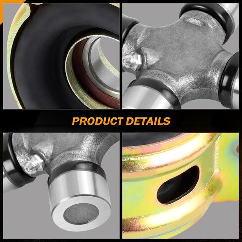 372300K040 محمل دعم مركز عمود المحرك ومجموعة مفاصل U 5-213X متوافقة مع Toyota Tacoma 2005-2015 2WD 4WD مجموعة محامل شماعات U-Joint الخلفية in Kuwait