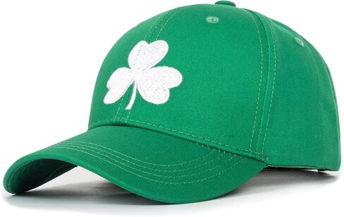 St-Patrick's-Day 4-Leaf-Clover Baseball-Hat Shamrock Baseball-Cap in Saudi Arabia