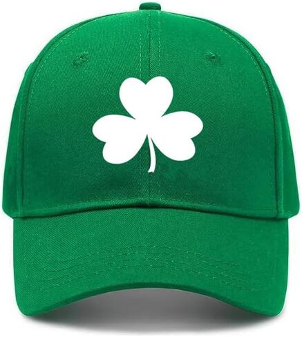 St-Patrick's-Day 4-Leaf-Clover Baseball-Hat Shamrock Baseball-Cap in Saudi Arabia