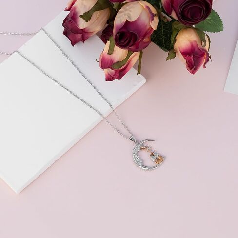 Dainty Fox Necklace for Women Fox Gifts Fox Jewelry Animal Pendant Necklaces Jewelry for Women Teens Animal Lovers lovely Spirit Necklace Gifts in Kuwait