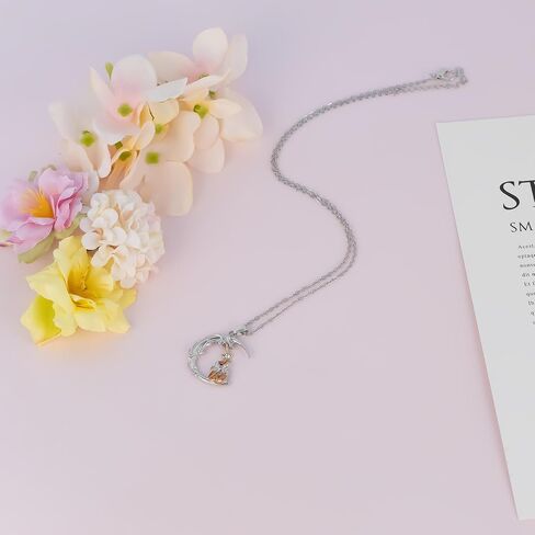Dainty Fox Necklace for Women Fox Gifts Fox Jewelry Animal Pendant Necklaces Jewelry for Women Teens Animal Lovers lovely Spirit Necklace Gifts in Kuwait