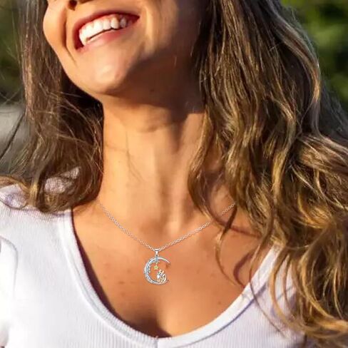 Dainty Fox Necklace for Women Fox Gifts Fox Jewelry Animal Pendant Necklaces Jewelry for Women Teens Animal Lovers lovely Spirit Necklace Gifts in Kuwait