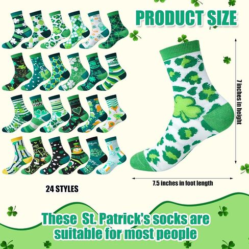 Ramede 48 Pairs Valentine's Day Socks Bulk for Women Girls Colorful Love Pattern Novelty Crew Socks Gifts in Saudi Arabia