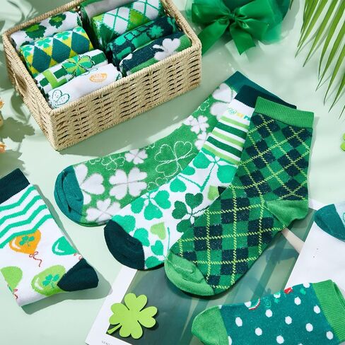 Ramede 48 Pairs Valentine's Day Socks Bulk for Women Girls Colorful Love Pattern Novelty Crew Socks Gifts in Saudi Arabia
