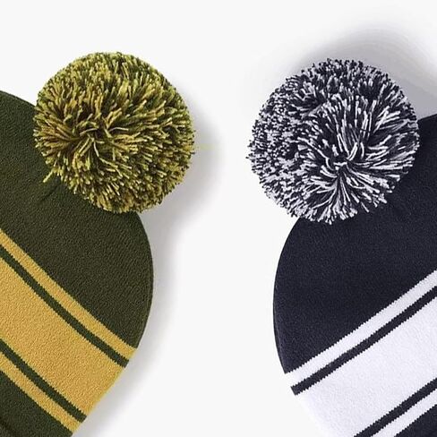 Knit Hats for Women Beanie with Pom Womens Winter Hat Cute Warm Knit Skull Cap Beanie in Kuwait