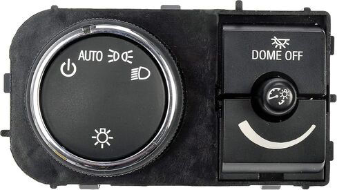 مفتاح المصابيح الأمامية Dorman 920-053 مع خافت داخلي بدون مصابيح ضباب متوافق مع موديلات مختارة من شيفروليه / جي إم سي / هامر in Saudi Arabia