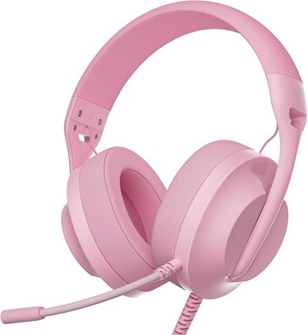 S30 Gaming Headset with Microphone,198g Lightweight Design, Noise Cancelling Mic, Soft Earmuffs, Wired Gaming Headphones for PS5, PS4, Xbox, Xbox Series X|S, Switch, PC (White) in Saudi Arabia