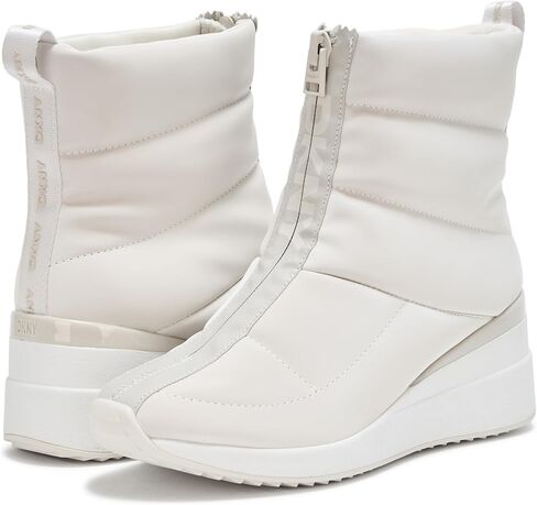 DKNY Women's Parla Zip Up Wedge Sneaker in Saudi Arabia