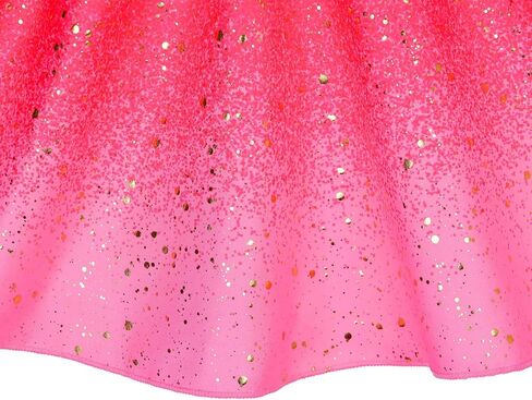 Girls Sparkly 2 Pieces Outfit Kids Crop Top and Skirt Set Music Party Costume Birthday Gift in Kuwait