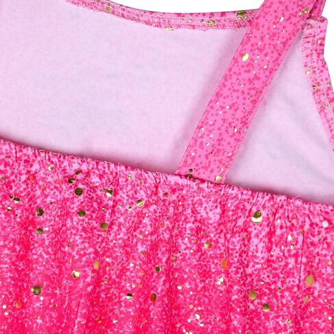 Girls Sparkly 2 Pieces Outfit Kids Crop Top and Skirt Set Music Party Costume Birthday Gift in Kuwait
