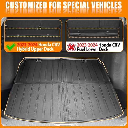 Cargo Liners Compatible with 2017-2022 Honda CRV CRV Fuel vehicl Rear Trunk Mat Backrest Mats Back Seat Protector Replacement for 2017-2022 Honda CR-V Accessories (Trunk Mat) in Saudi Arabia