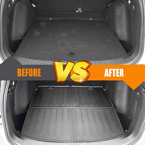 Cargo Liners Compatible with 2017-2022 Honda CRV CRV Fuel vehicl Rear Trunk Mat Backrest Mats Back Seat Protector Replacement for 2017-2022 Honda CR-V Accessories (Trunk Mat) in Saudi Arabia