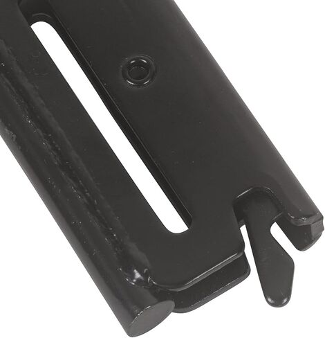 MOTO4U E-Track Steel J-Hooks، E Track X Track Steel متين وشديد التحمل E Track J هوك للمقطورة المغلقة، شاحنة البضائع، مقطورة نصف شاحنات، ورشة عمل ومرآب (6 عبوات) أسود in Kuwait