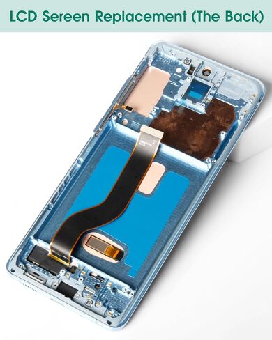 شاشة OLED بديلة لهاتف Samsung Galaxy S20 Plus 5g LCD لمجموعات إصلاح محول الأرقام Samsung G986 لأجزاء تجميع شاشة اللمس Samsung S20+/S20+ 5g مع إطار G985 (مع بصمة الإصبع) in Saudi Arabia