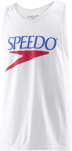 Speedo Unisex-Adult Tank Top Sleeveless Vintage Crew Neck in Saudi Arabia
