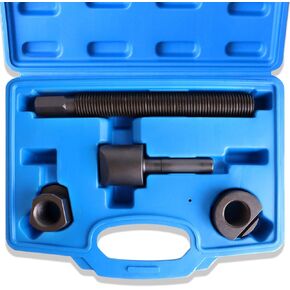 Dual Wheel Separator Tool Kit, One-Piece Pusher Wheel Hub Removal Tool, Fits Most Truck, Bus, Van or Trailer That Has Dual Steel Wheels
