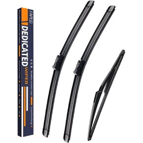 Replacement for Jeep Renegade 2015-2023 Silent Wipers -FAPIUO Front and Rear Windshield Wipers TOP LOCK 22"/20"+11" Full Blade Set (3 Pack)