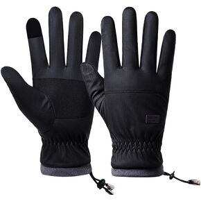 Winter Gloves Waterproof Windproof Mens Women - Elastic Band,Ski Gloves,Warmest Waterproof and Breathable Snow Gloves for Cold Weather Fits Parent Child Outdoor,Warm and durable Gloves Cold Weather