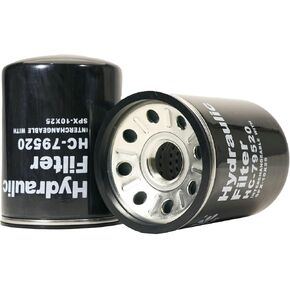 RE45864 Hydraulic Oil Filter Thread 1 1/2-16 Fits John Deere Tractor 3025D 3043D 5045D 5055E 5075E 4044M 4044R 5042D Skid Steer 125 90 Loader 5200 5420 Crawler 750 755 755A 755B 850 850B 855
